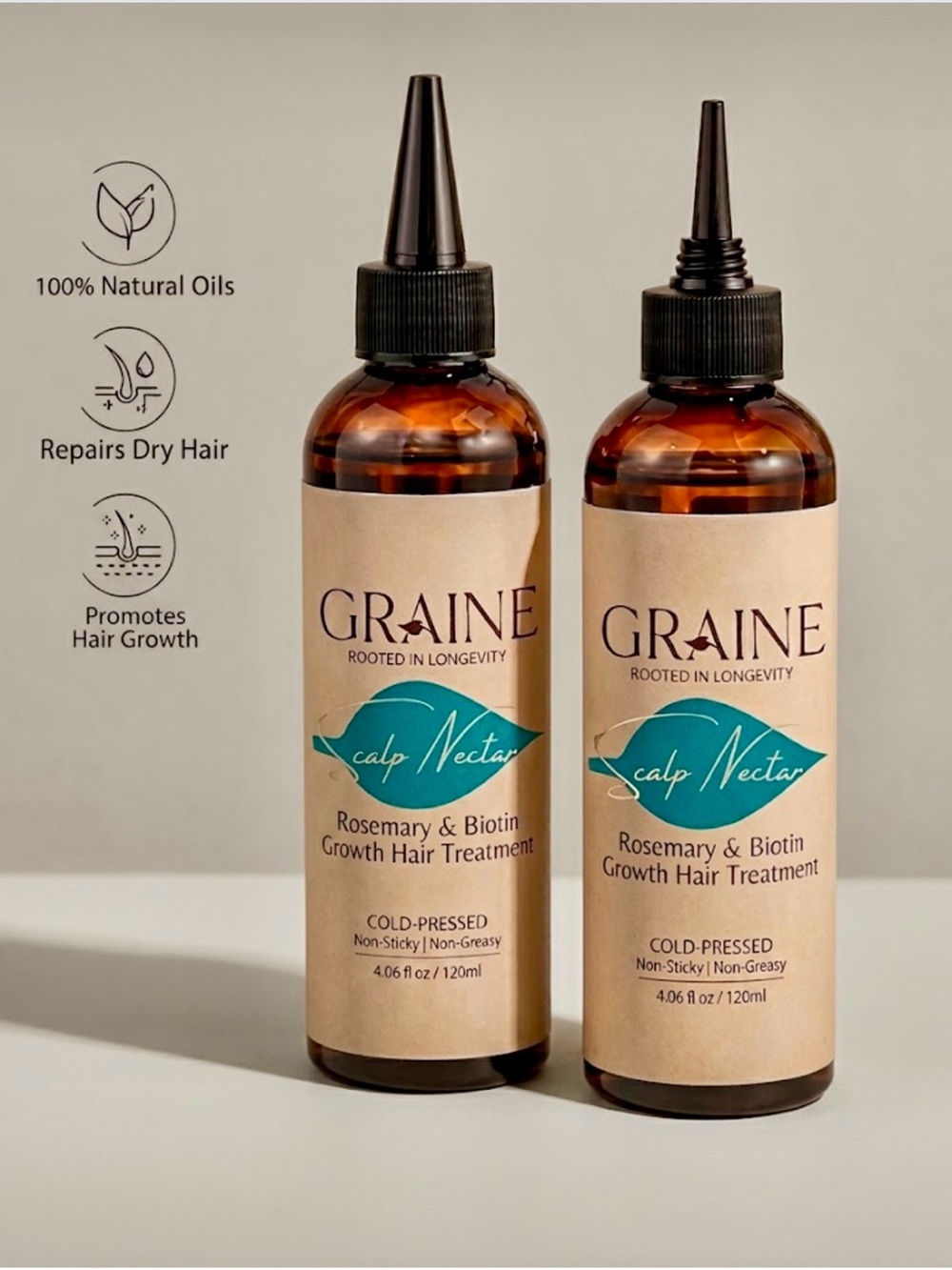 Graine Scalp Nectar Rosemary & Biotin Growth Hair Treatment